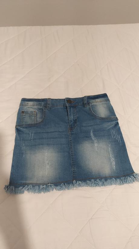 Riflová sukňa, 158