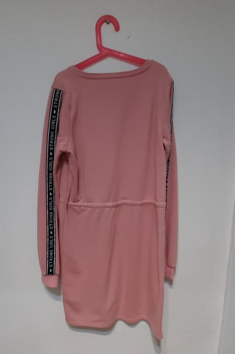 Teplakove šaty, c&a,s