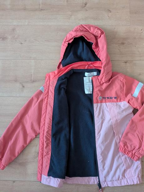 Softshellova bunda, h&m,122