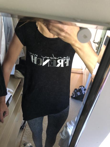 Asymetrické tričko orsay xs/s, orsay,xs