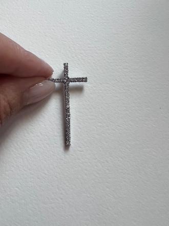Prívesok - strieborný krížik, 