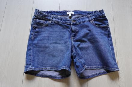 Tehotenské riflové kraťasky h&m mama, h&m,l