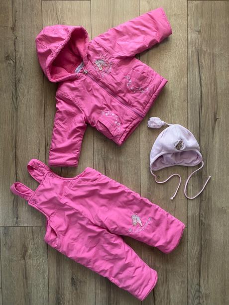 Set bunda a oteplovacky s konikom vel.80, 80