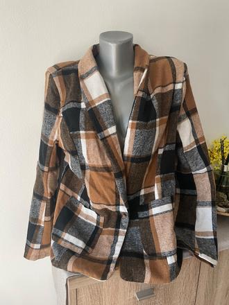 Karovane flisove sako, l