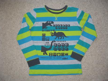 2x tričko s dlhým rukávom, 116, c&a,116