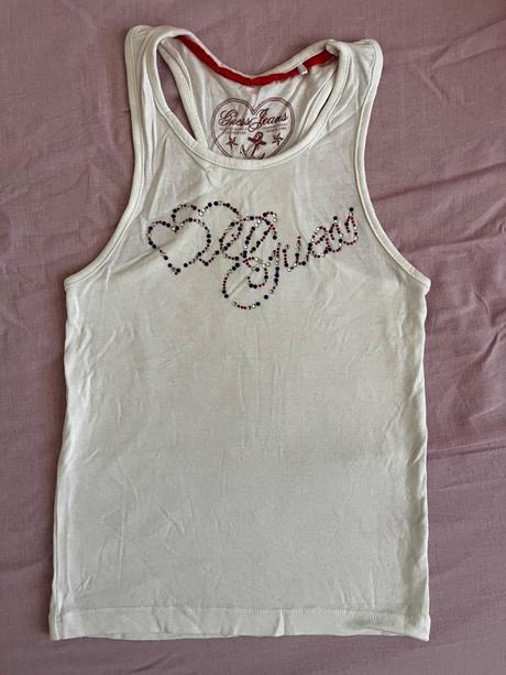 Biele letne tielko guess, guess,116