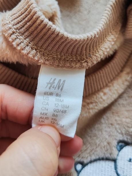 Huňatá supravička h&m, h&m,86