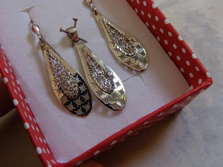 Strieborný set 3 ks, 