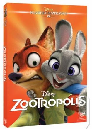 Zootropolis (sk) dvd - edícia disney klasické rozp,