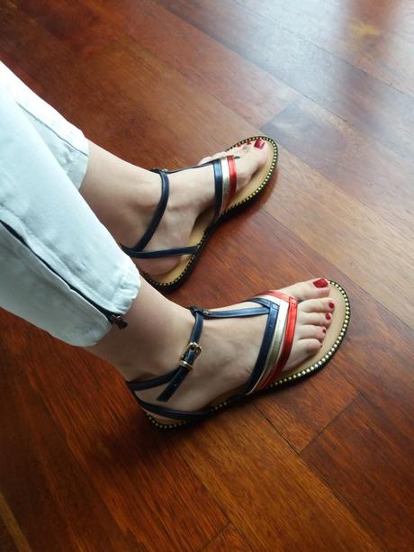 Sandalky tommy, tommy hilfiger,39
