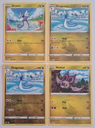 Pokémon karty "silver tempest" (9), 