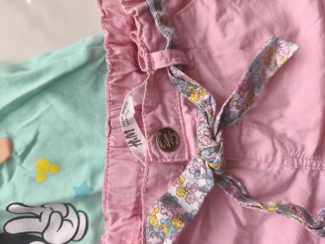 H&m krátke dievčenské nohavice 110/116, h&m,116