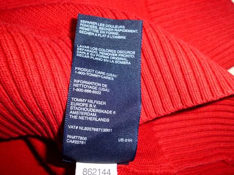 Premium bavlna, tommy hilfiger,xl