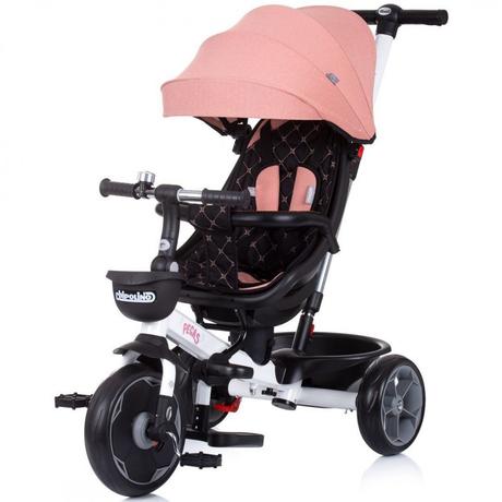 Trojkolka so strieškou blush,