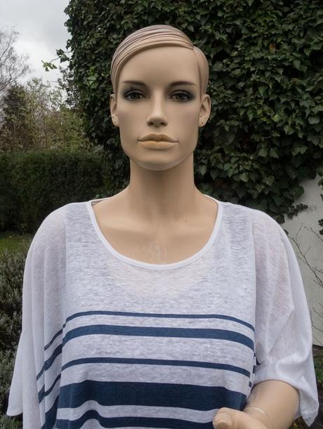 Ľanové tričkové pončo brax, uni veľkosť, 