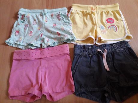 Sortky 4ks,niektore sme nenosili, c&a,122