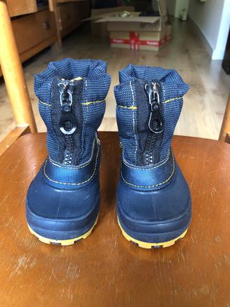 Zateplené gumené čižmičky, 19