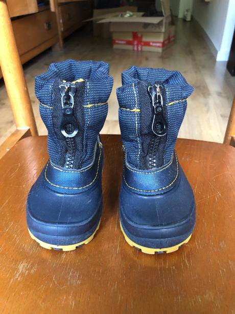 Zateplené gumené čižmičky, 19