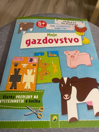 Moje gazdovstvo knižka so skladačkami, 