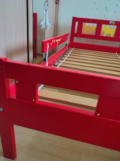 Detská posteľ ikea, šírka (cm): 75,dĺžka (cm): 160