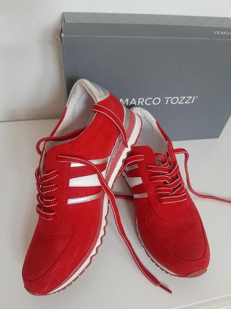 Tenisky marco tozzi velk. 39. krásne, iba vyskúšan, marco tozzi,39