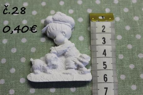 Sadrove odliatky na maľovanie,