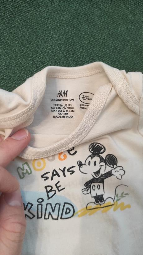 Mickey komplet, h&m,56