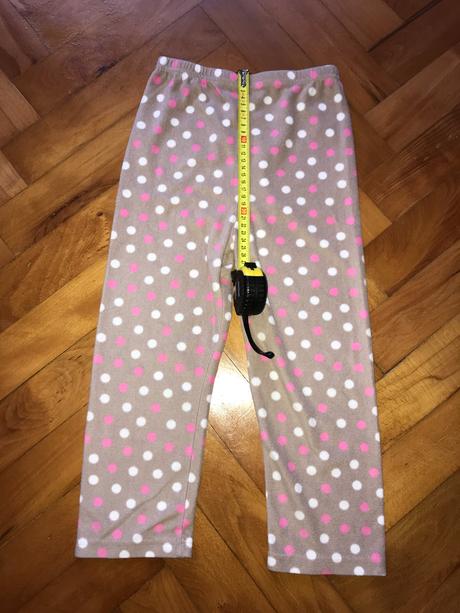 Dievčenské flísové pyžamko, 116