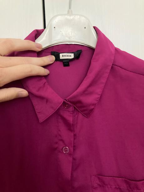 Saténová blúzka, xs