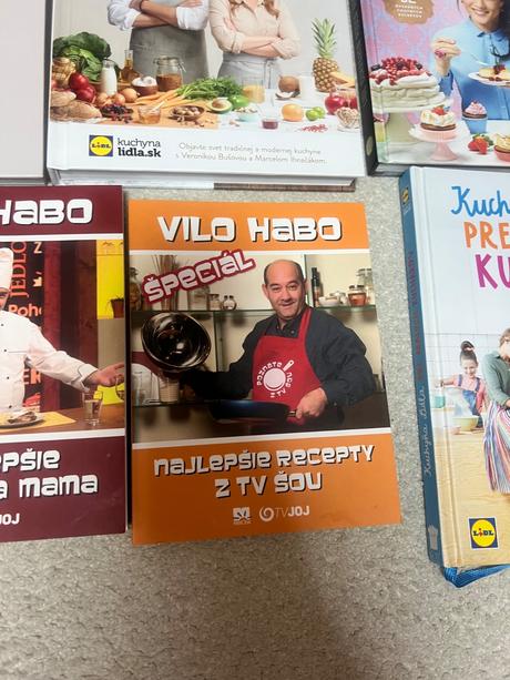 Kucharske knihy lidl + vilo habo, 