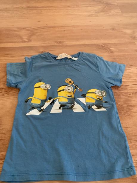 Trička mimon, h&m,98