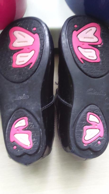 Kožené lakovky clarks, clarks,24
