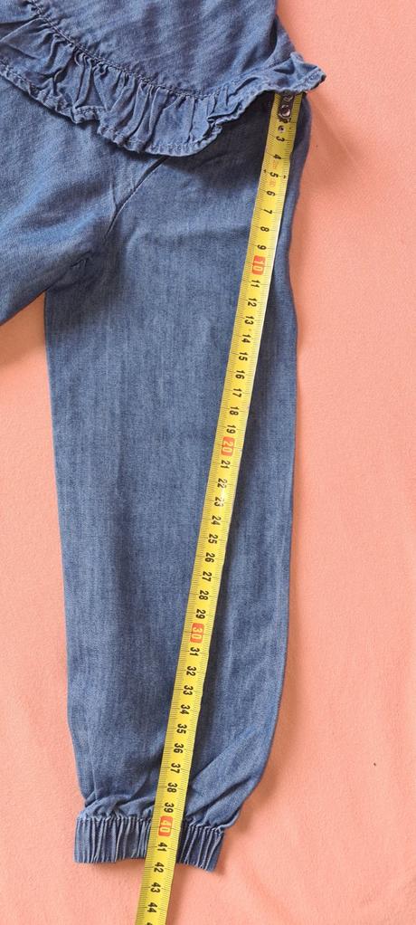 Makkucka bavlnena mikinka ala riflovka, 122