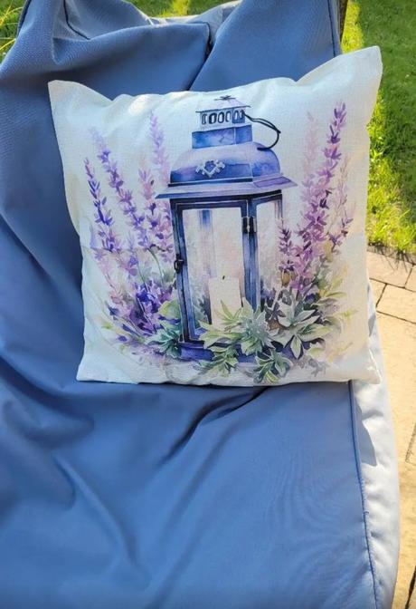 4 ks vankúš levanduľa,