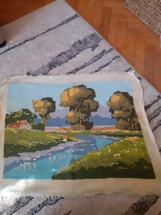 Obraz ručne vyšitý,