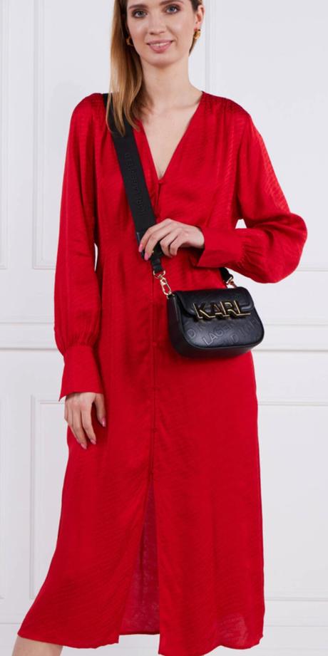 Karl lagerfeld šaty m jaquard original, m