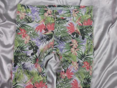 Kvalitné kvetované rifle, stradivarius,36