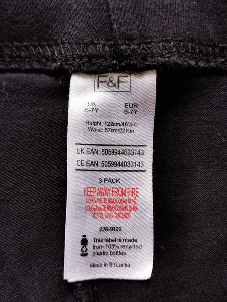 Bavlnené legíny 122, f&f,122