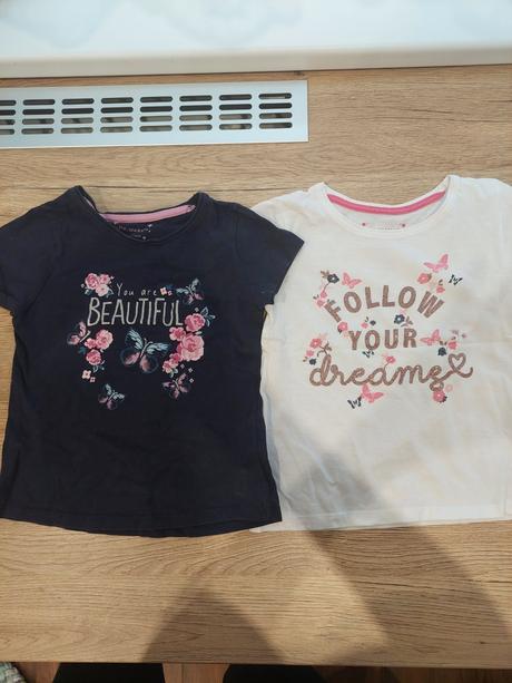 Tričká krátky rukáv, primark,110