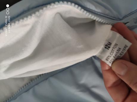 Modrý detský overal, 80