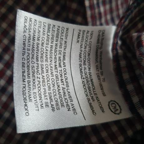 Bavlnená košeľa, 4xl