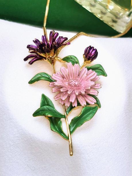 Bijou brigitte - náhrdelník v tvare kytice, bijou brigitte