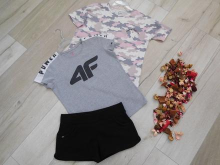 4f-tričko 2x+kraťasi 160/170,, 170