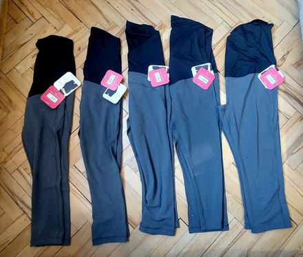 Tehotenské legíny capri s prekrytím bruška, l / s / xs / xxl