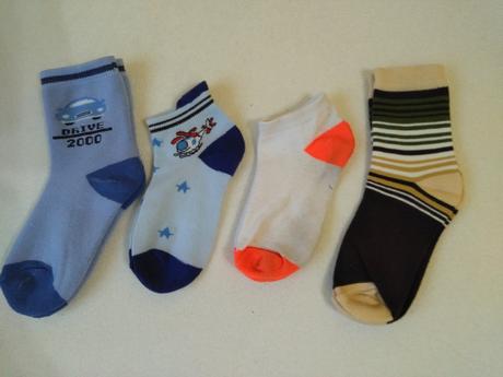 Ponožky - cena za 4 páry, 23