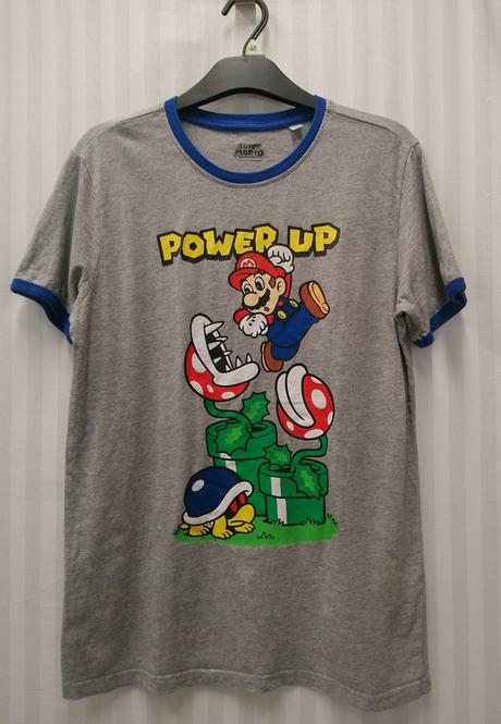 Sivé tričko s motívom mario, 158-164, 164