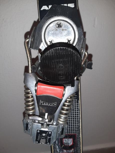 Lyže s viazaním, 150-159 cm