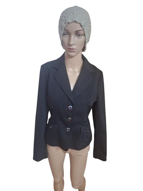 Dámske pásikavé sako, 36