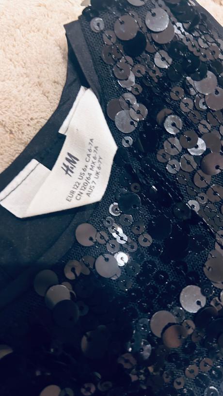 Saty s trblietkami, h&m,122
