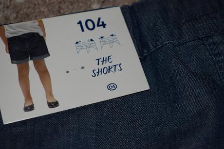 Pohodlné riflové kraťasky z mäkkej rifloviny, c&a,104